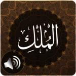 surah mulk audio android application logo